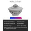 USB Star Projection Light Bluetooth Music Ambient Light Full Color Water Pattern LED Night Light