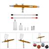 0.3mm Painting Airbrush Gun Mini Set Tail External Adjustment DIY Spray Tool 20CC/40CC Gold