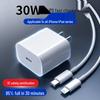 PD30W Fast Charging Adapter for Apple Devices, 3C Certified, Original Flash Charger