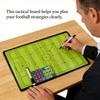 1PC Football Basketball Tactical Board Foldable Wipeable Coaching Board Training Equipment