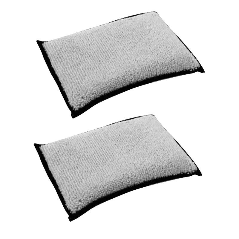 1/2/5Pcs Car Cleaning Microfiber Sponge Auto Interior Fleece Scrubbing Towel for Plastic Leather Wax Sponge Car Cleaning Tools