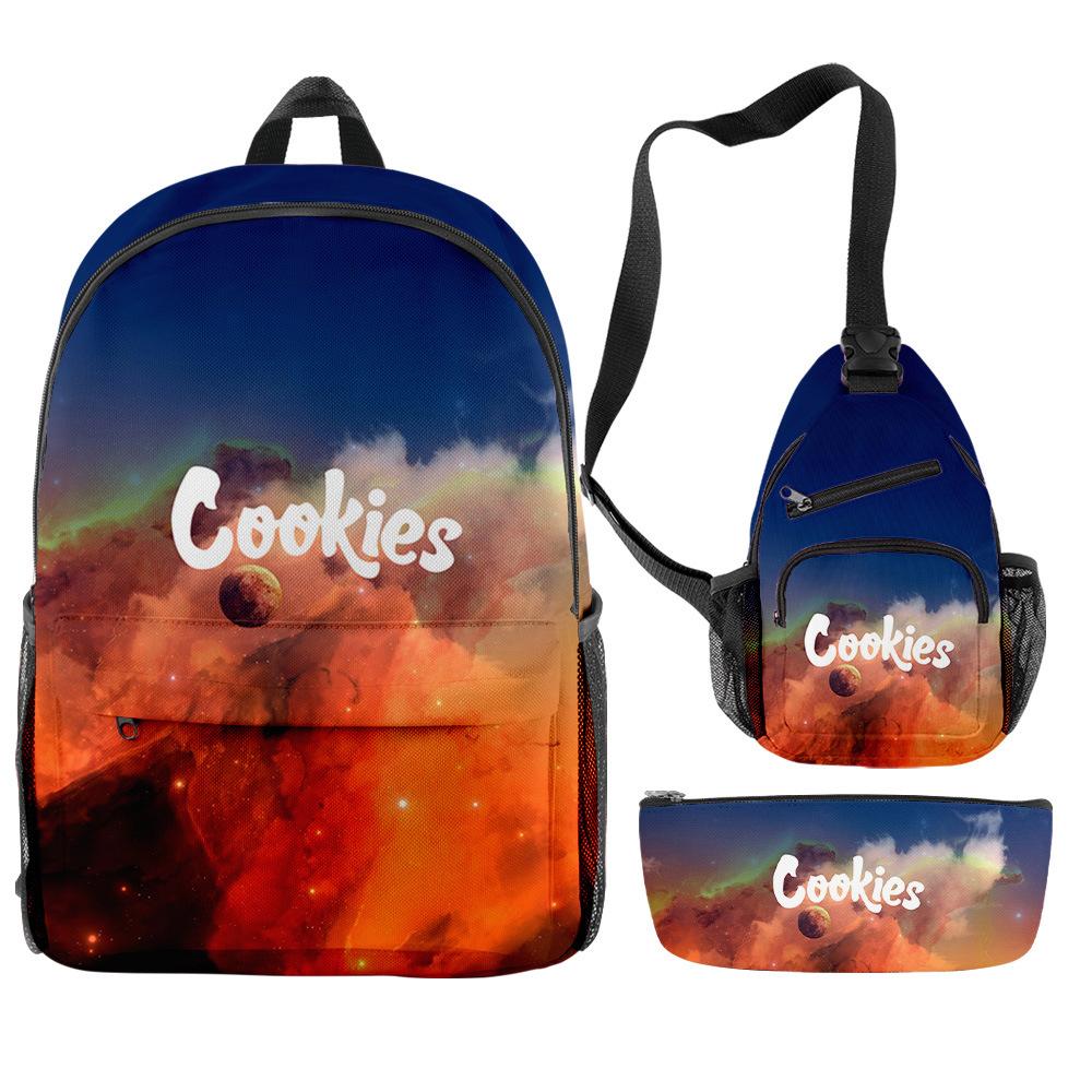 

Cooking Backpack Multifunctional Large Capacity Business Backpack Computer Bag Waterproof Travel Student School Bag three-piece backpack set