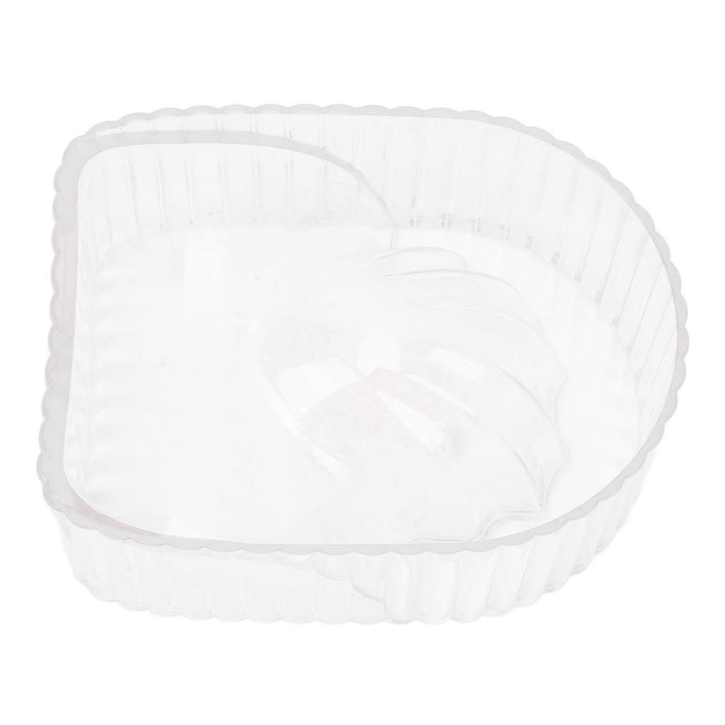 Hand Soaking Bowl Acrylic Soften Dead Skin Clean Nail Manicure Wash Soaker Tray for Beauty Salon