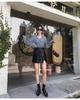 2025 Herbst/Winter Damen High Waist PU Leder Unregelmäßiger Bodycon A-Linien Rock