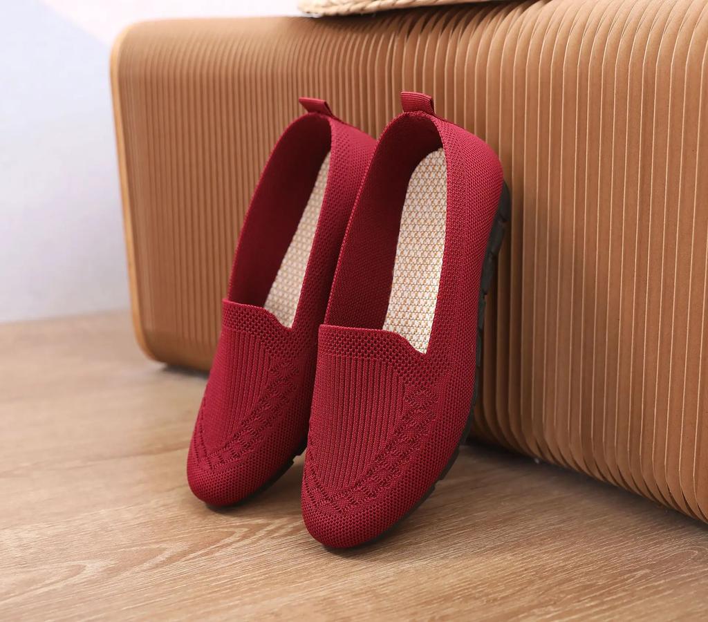 fashion Casual Sneakers Women's Flats Shoes2024 New Fashion Women Non-Slip Breathable Shoes Ladies Walking Comfortable Mesh Sport Shoes