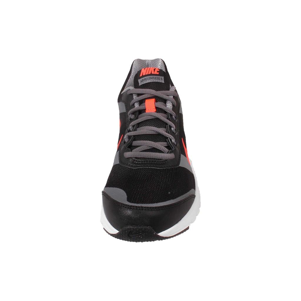 Nike Air Relentless 5 Comfortable Mesh Shock Absorbing Durable Low Top Running Shoes Men sneaker Black Red 807093-009