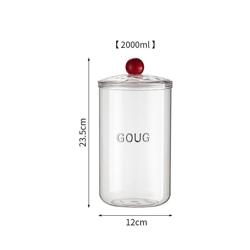Transparent Storage Box Food Grade Organizer Protective Water-proof Dust-proof Kitchen Accessories Spice Snacks Nuts Container