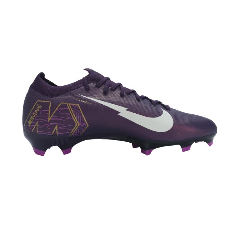 New Nike Mercurial Vapor 16 Pro FG Rubber Long Studs Natural Ground Anti Slip Wear Resistant Soccer Shoes Men's Purple FQ8689-500