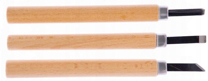 Holzschnitzwerkzeug-Set - 3 Stück. 5677