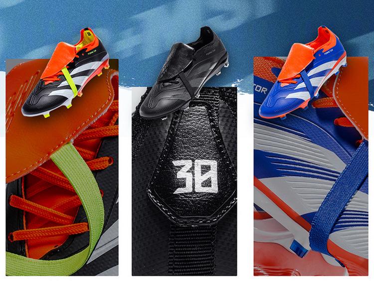 Herren Outdoor Fußballschuhe - Messi Ronaldo Edition mit langen Stollen für Kunstrasen