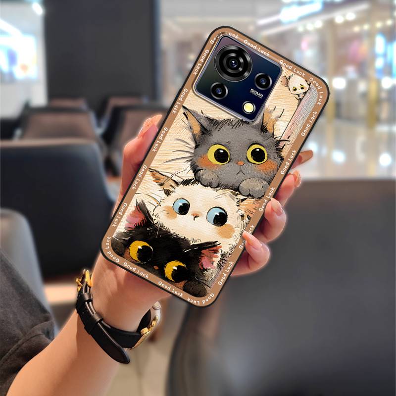 

Полностью закрывающий силиконовый чехол для телефона ZTE Blade V50 Vita, ТПУ, граффити, животные, модный дизайн, водонепроницаемый, мультяшный чехол для телефона ZTE Blade V50 Vita