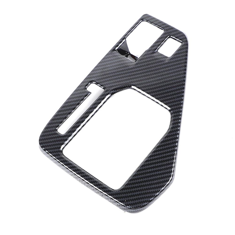 Carbon /Fiber /Gear Shifts Panel Cover For Crosstrek 2023 2024 RHD ABS Interior Console Trim Decoration Protective AccessoriesGood product