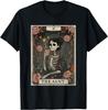 The Aunt Tarot Card Women Skeleton Aunty Coffee Lover T-Shirt Mens Womens Tees Top Unisex T-Shirt Mens Womens Tees Top