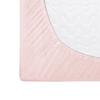 Cotton Fitted Sheet 60x120 Jersey 100% COTTON Powder Pink