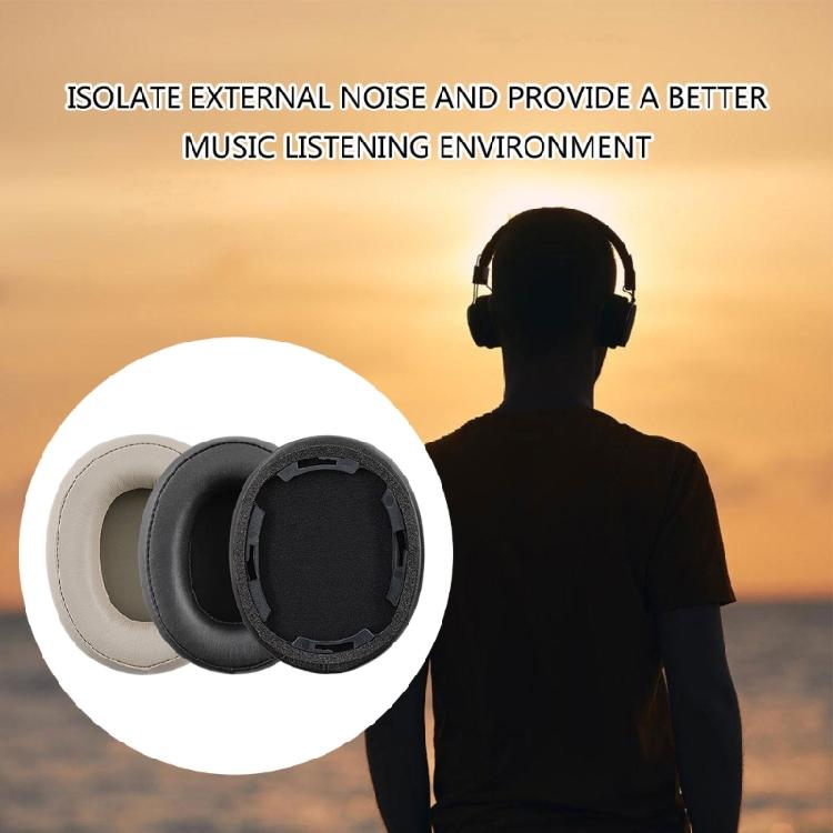 Upgrades Ear Pad for ATHSR50 SR50BT Headphone Earpads Providing Long Last Comfort Noise Reductions Earmuff Ear Cover