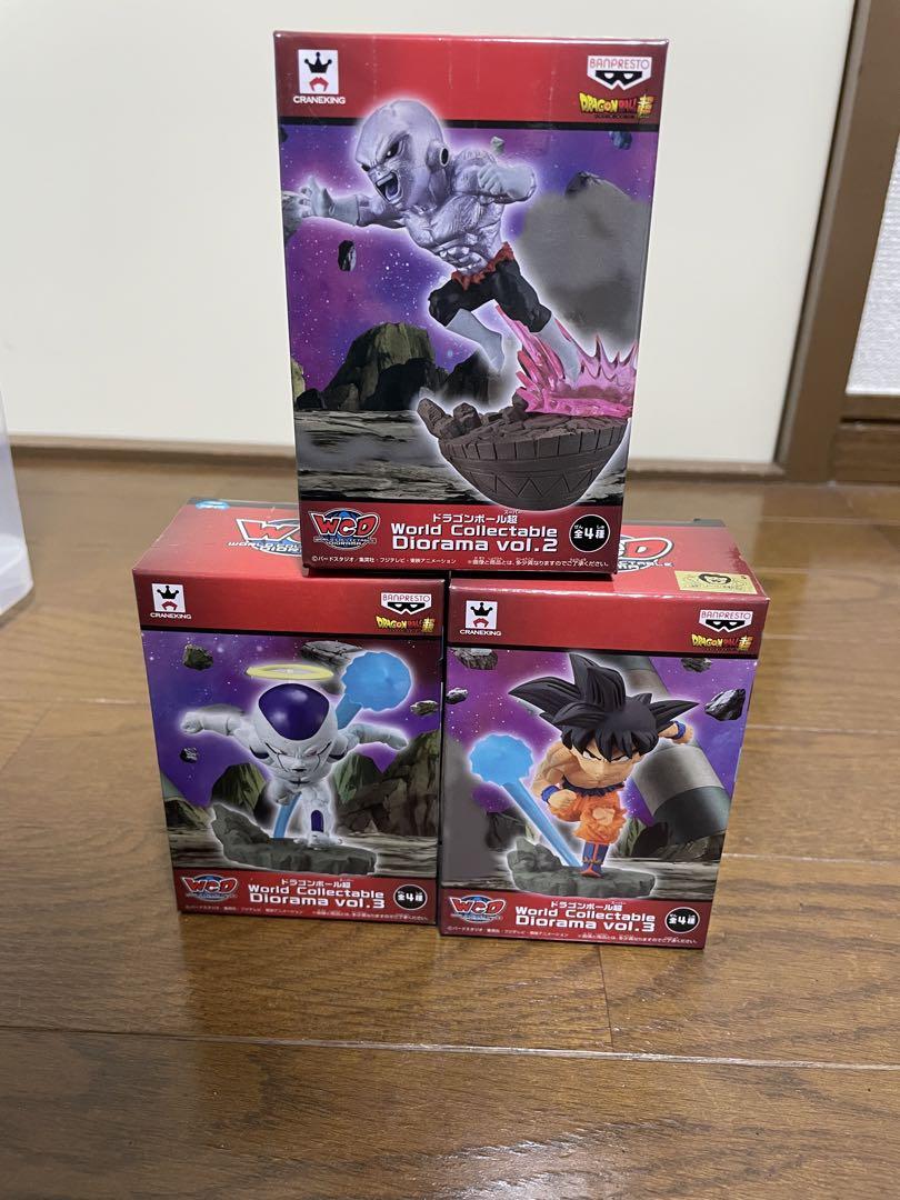 

[USED] Dragon Ball Figures Ichiban Kuji World Collectible Figures Jiren Frieza Son Goku