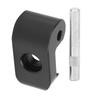Folding Hook Buckle Plug Pin Nondeformation for XIAOMI M365 PRO Electric Scooter(black )