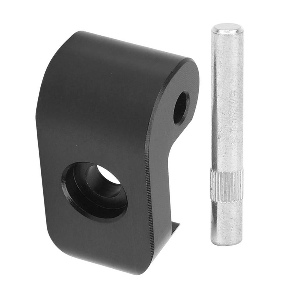 Folding Hook Buckle Plug Pin Nondeformation for XIAOMI M365 PRO Electric Scooter(black )