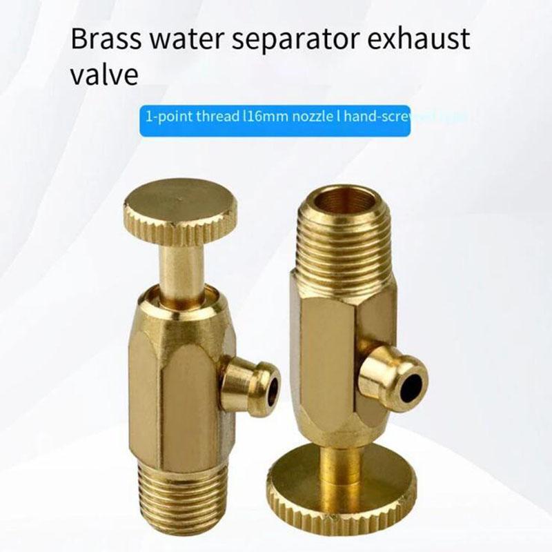 Brass Air Pressure Release Valve Manifold Exhaust Valve Water Valve Part For Water Heater Water Distributor Exhaust Valve