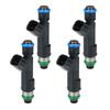 ABSOPRO Fuel Injectors for Chevrolet Malibu and Chevrolet Cobalt Set of 4 No. 12602480/12625029 2008-2010 2.4L 2009-2010 2.2L, Black,