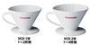 Bonmac Bonmac Coffee Dripper Conical V-shaped Porcelain Dripper for 1 To 4 Cups VCD-2W #897182