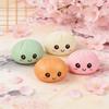 Simulation Dumpling Squishy Rebound Soft Squeeze Stress Ball With Bamboo Steamer Box Anti-Stress Toy Sensory For Creative Gift