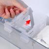 4 pezzi divisore per frigorifero retrattile clip separatore per frigorifero estensibile organizer S