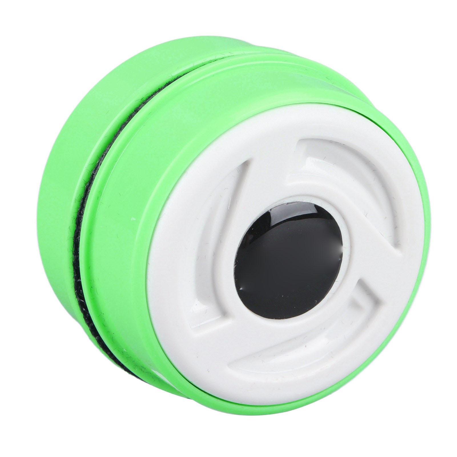 Aquarium Magnetic Brush Scratch Proof Bristles Prevent Slip Algae Scraper Mini Fish Tank Glass Cleaner Green зелёный