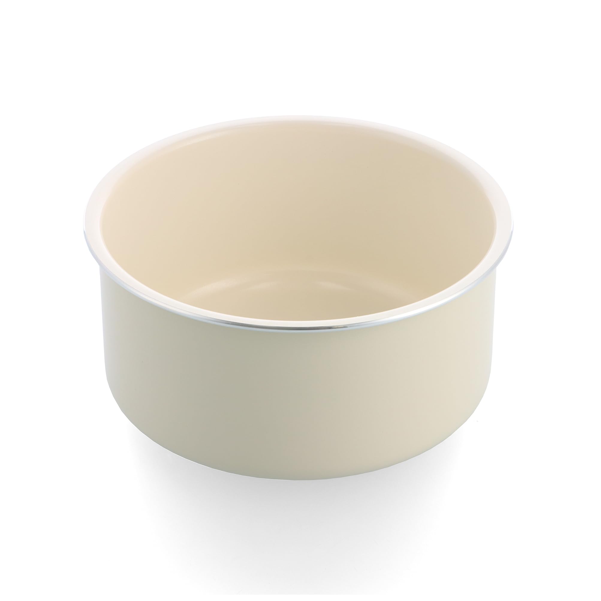 

GREENPAN Кастрюля Сотейник 20 см Отдельный предмет Съемная ручка Индукционная Газовая Безопасная для посудомоечной машины Не содержит вредных веществ Не содержит ПФАС Керамическое покрытие Легко чистить Крем