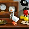 1Pcs Creative Pastoral Duck  Magnet Statue Car Key Scissors Resin Craft Ornaments Home Atmosphere Cute