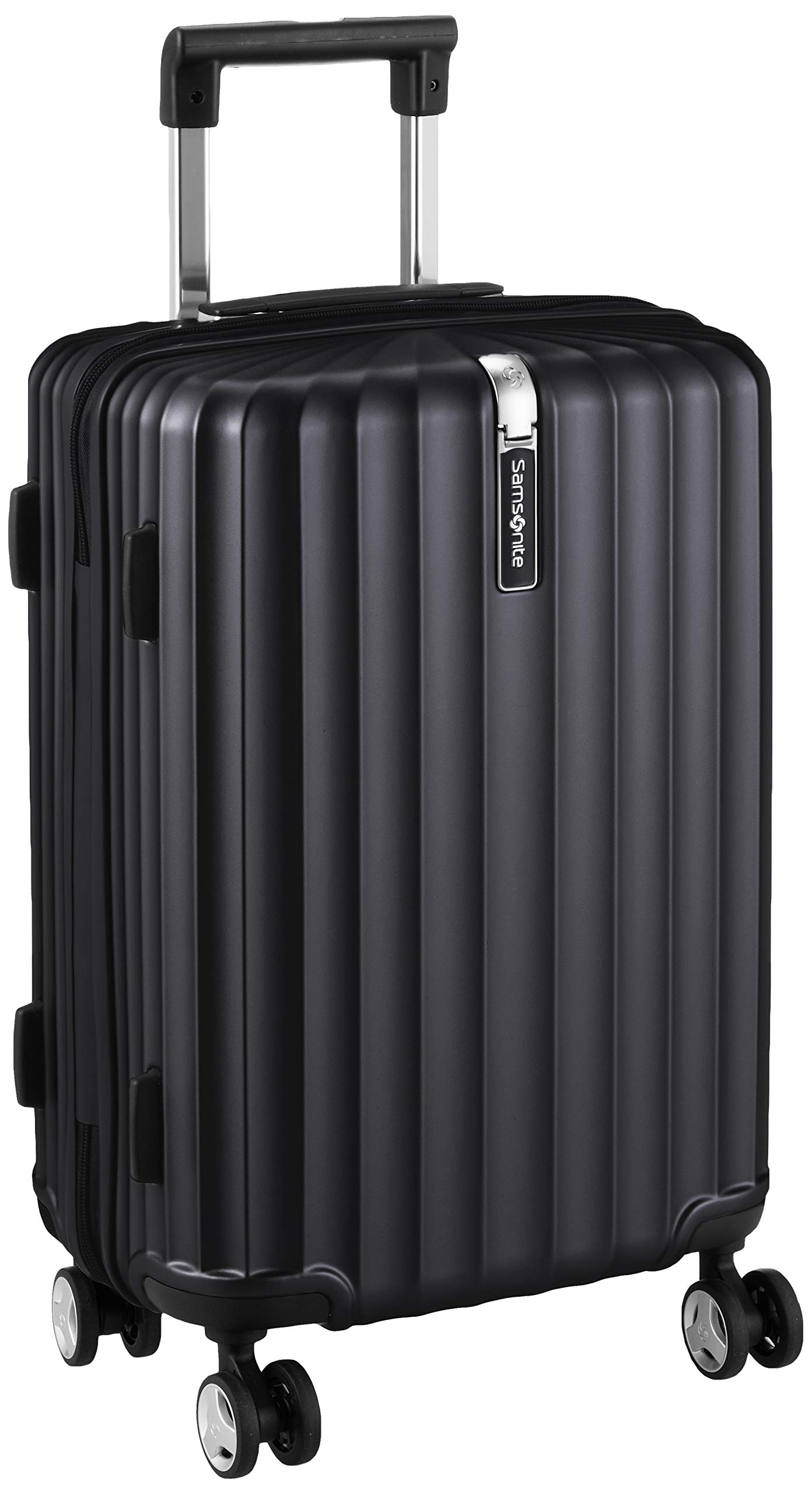 

Suitcase Enau Spinner allowed 34L 55cm BLACK Black [Samsonite] 55/20 Carry-on 3.2kg GU909001 чорний