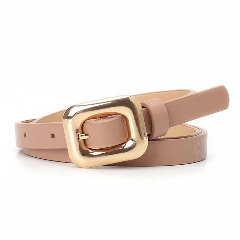 Spring 2025 Womens Alloy Buckle Belt With Minimalist Style For Office Look