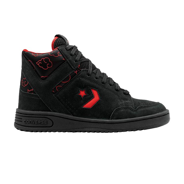

Converse Naruto Shippuden x Weapon Mid Itachi Men Sneakers Black Red A14835C 45