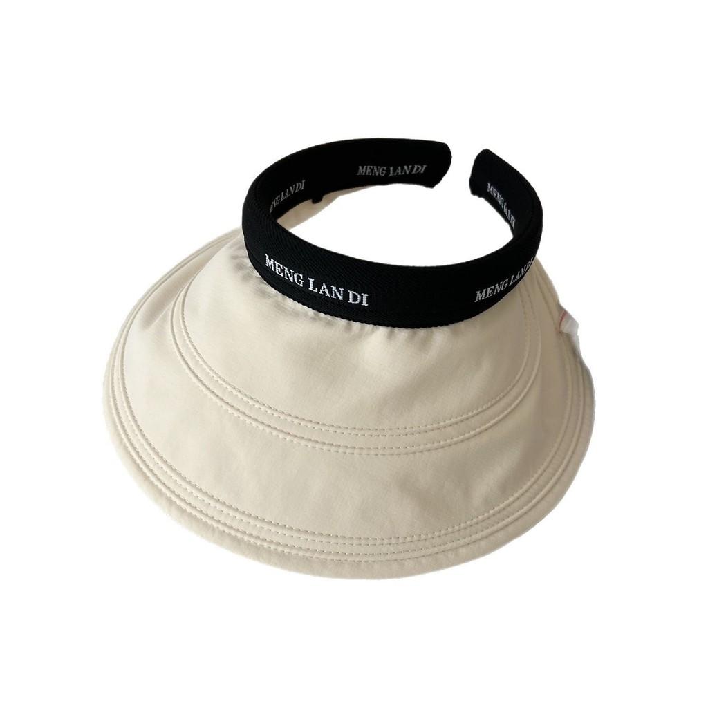Summer Uv Sun Hat For Women With Large Brim Breathable Polyester Sun Protection Cap