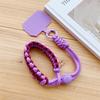 Langlebiger Sport-Handy-Anhänger Handgelenkband Anti-Verlust Unisex Verstellbar Kurz Gewebt Stabiles Lanyard Reise Diebstahlschutz Raubschutz Seil
