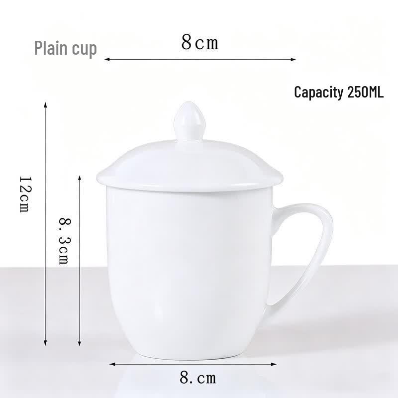 ETUB Ceramic Teacup with Lid