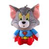 Genuine Warner Brothers Tom and Jerry Superman Tom Cat Plush Doll with Dinosaur Costume