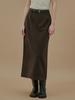 Teuwi Bennich Wool Long Skirt (Belt Set)