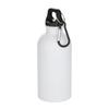 Floso Oregon Recycled Stainless Steel Sublimation 400ml Carabiner Water Bottle