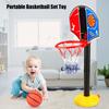 Portable Adjustable Miniature Basketball Set Toy for Training Outdoor Indoor Sport Gifts