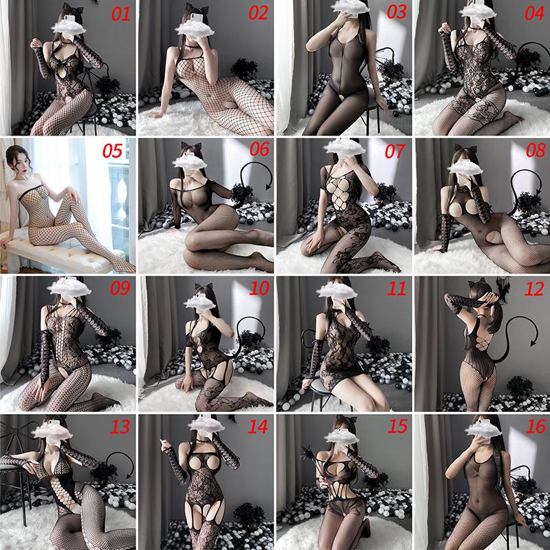 29 Styles Nachtwäsche Rolepaly Uniformen Damen Dessous Einteilige Strümpfe Cosplay Nachtclub Body
