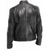 2025 Fashion Men Leather Jacket Mens Motorcycle PU Jacket Slim Fit Jackets Autumn New Zipper Windproof Leather Coat Men Clothing