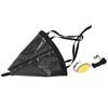 24in Portable Boat Anchor Float Set Accessory for Yacht Rubber Dinghy Kayak  Fishing Boatblack