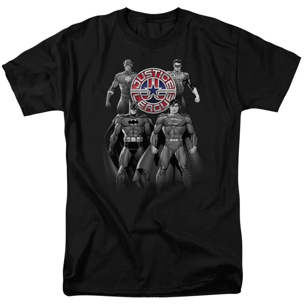Comics Justice League Shades Black TShirt S
