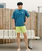 Tyubeuteuli Men'S Basic Loose Fit Short Sleeve Rash Guard A604 Coral Blue