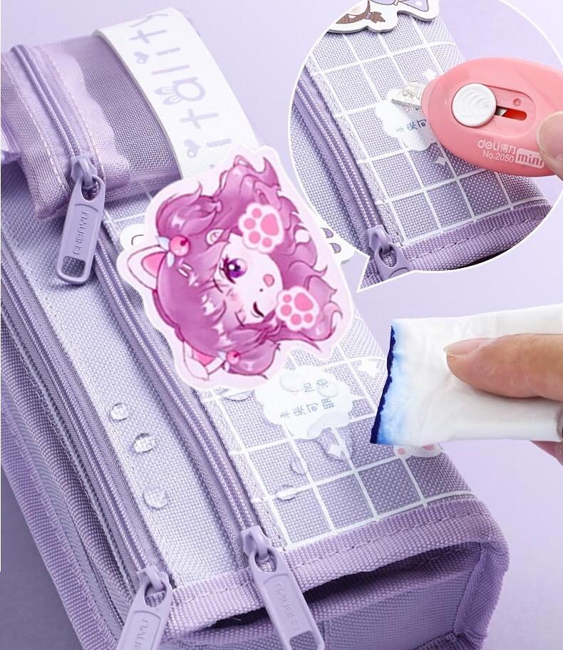 Large Capacity Multi-layer Cute Pencil Case for Children
