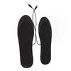 1 Pair USB Heated Insoles Breathable Sweat Absorbent Comfortable Electric Heated Foot Warmer Insole for Women Size 35?41