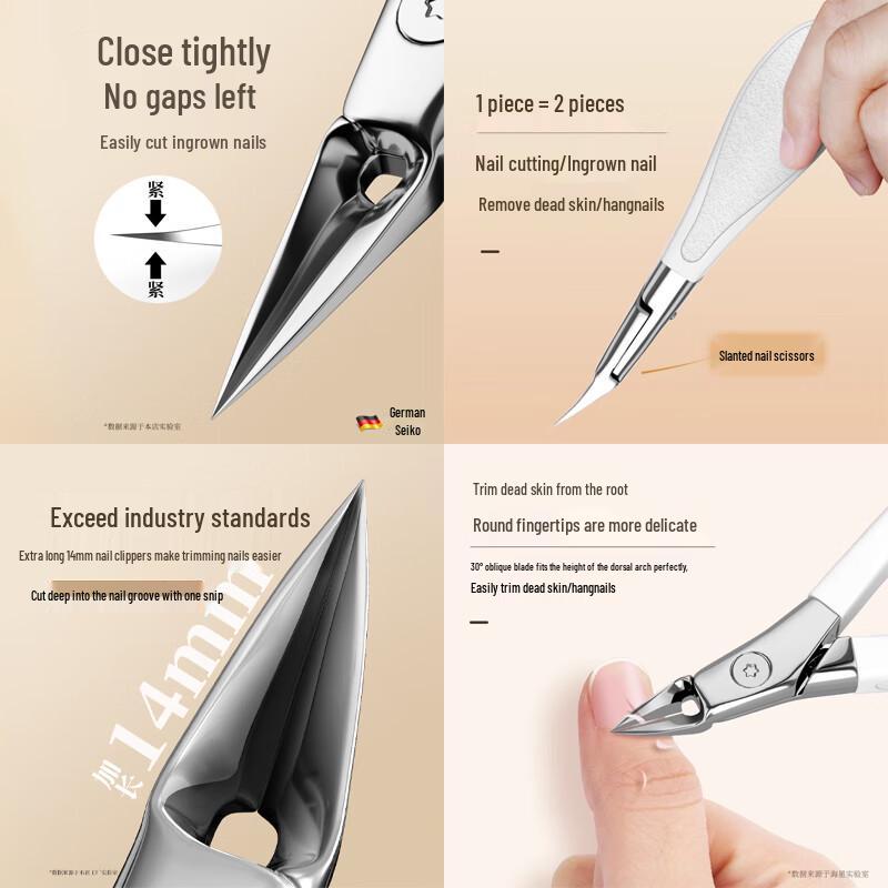 Professional Ingrown Toenail Clipper & Pedicure Set