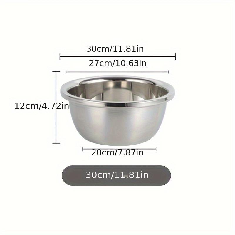 KEMORELA Large Stainless Steel Dog Bowls Metal Premium Bowl for Pets Sturdy and Durable Thick Smooth Metal Food and Water Dishes