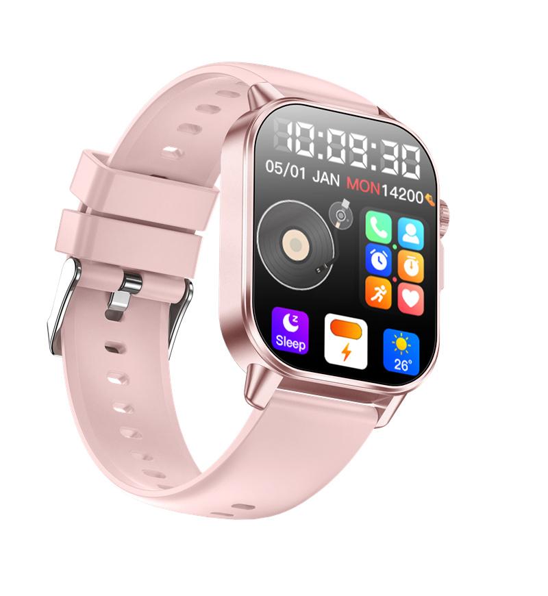 ET571 Smart Watch 2inch Screen ECG Health Monitoring Outdoor Sports Fitness Flashlight SOS Emergency Call Men Women Smartwatch